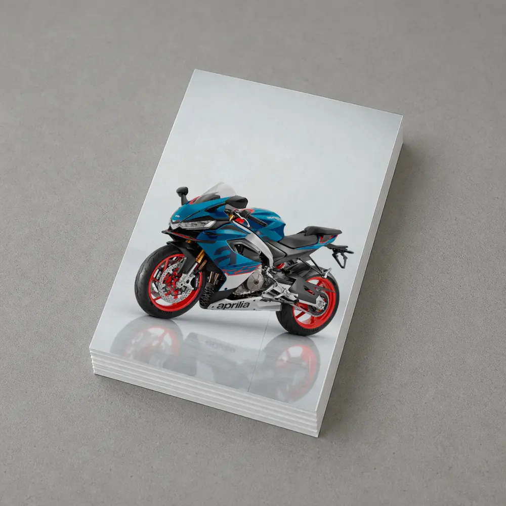 Aprilia RS Superbike Blue Red Studio – Postcards