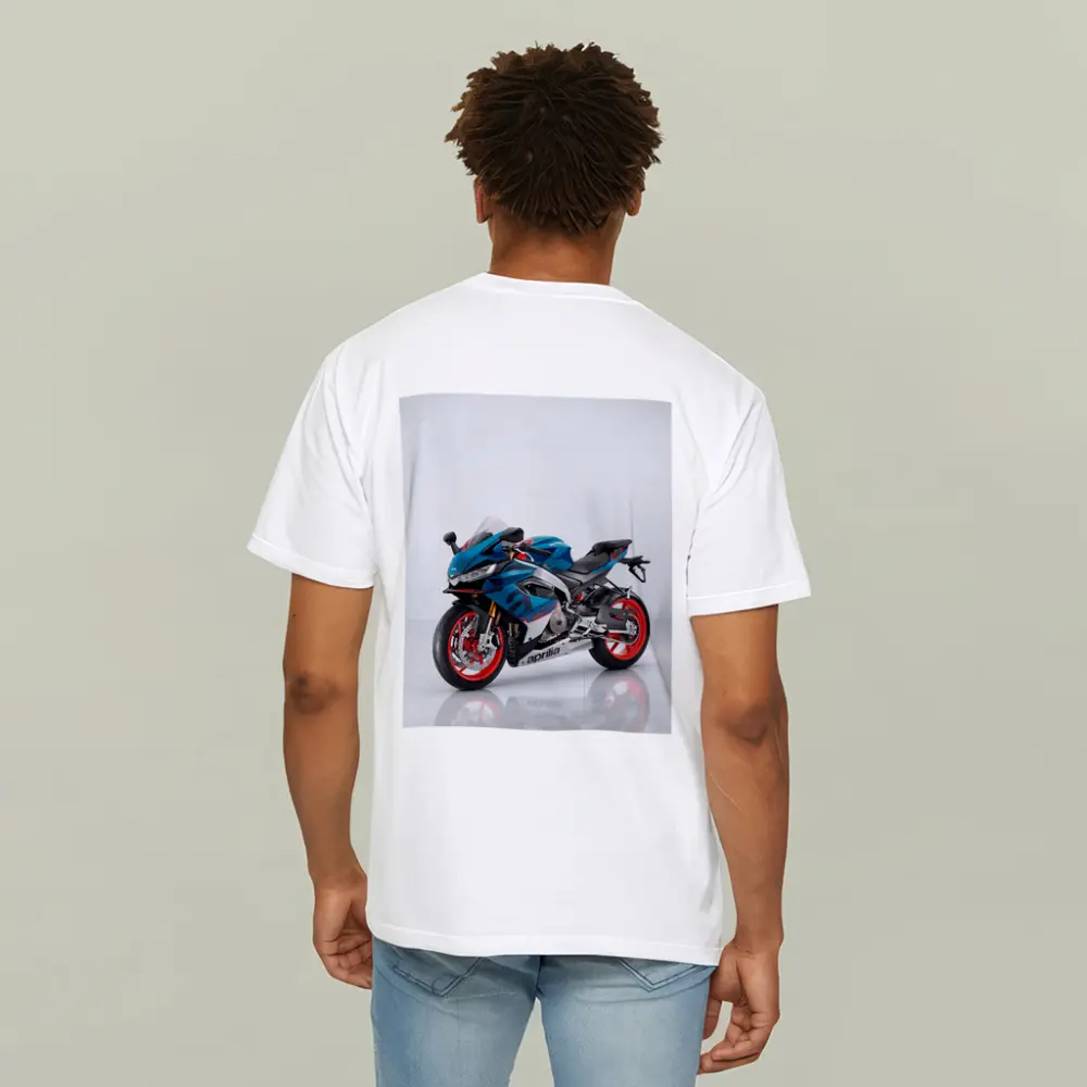 Aprilia RS Superbike Blue Red Studio – T-Shirts