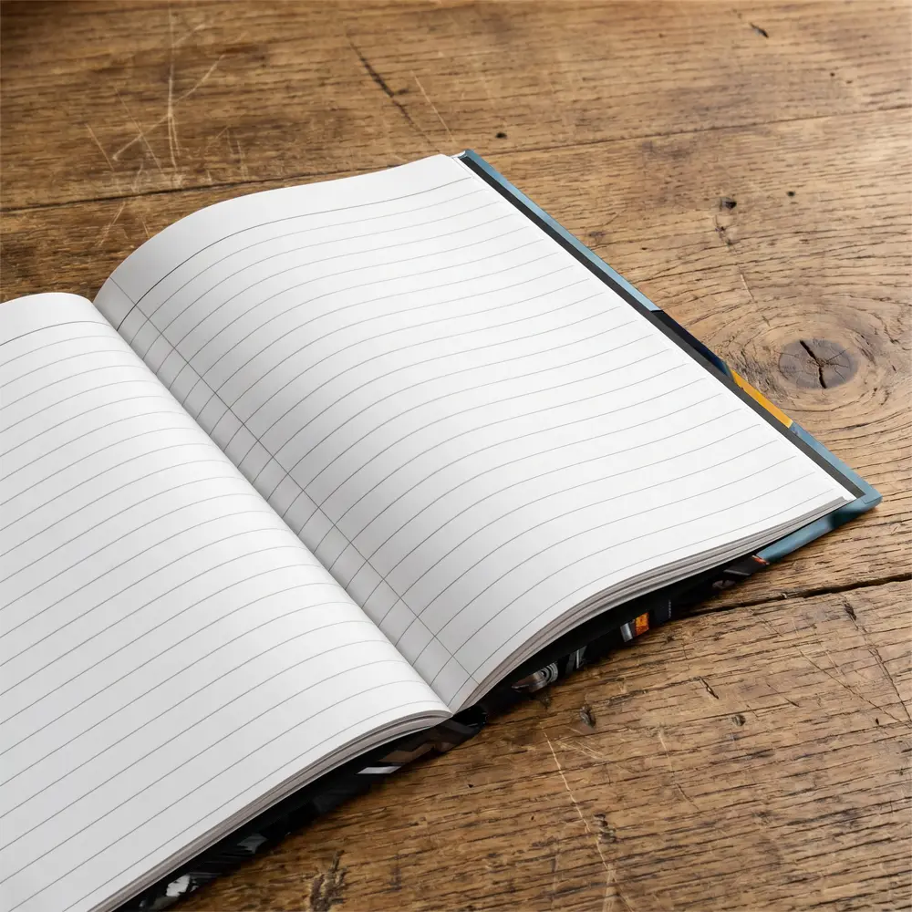 Yellow Black Sport Bike Indoor Studio – Notebooks