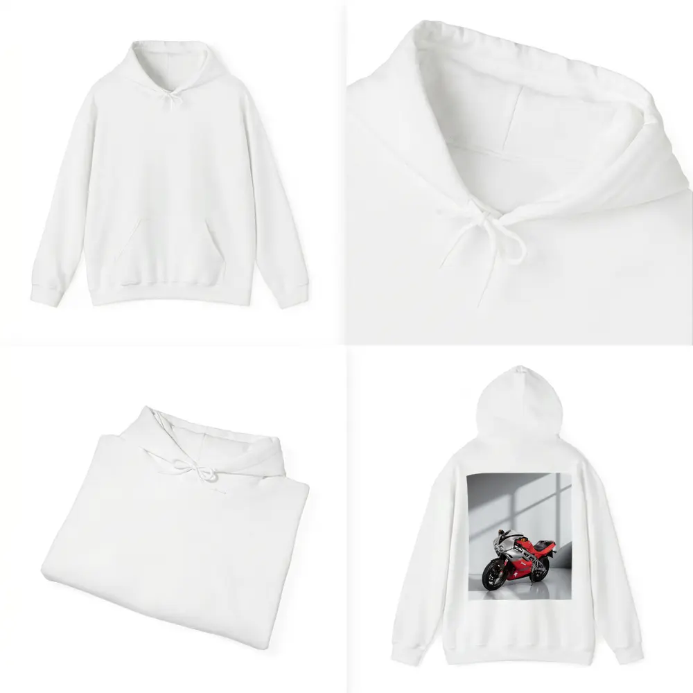 Bimota Sport Bike Red Silver Studio – Hoodies