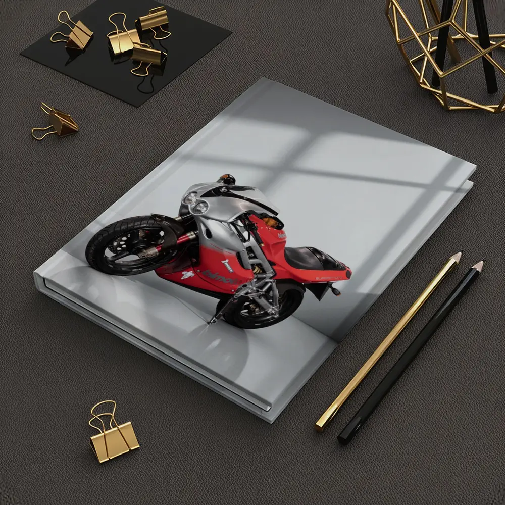 Bimota Sport Bike Red Silver Studio – Notebooks