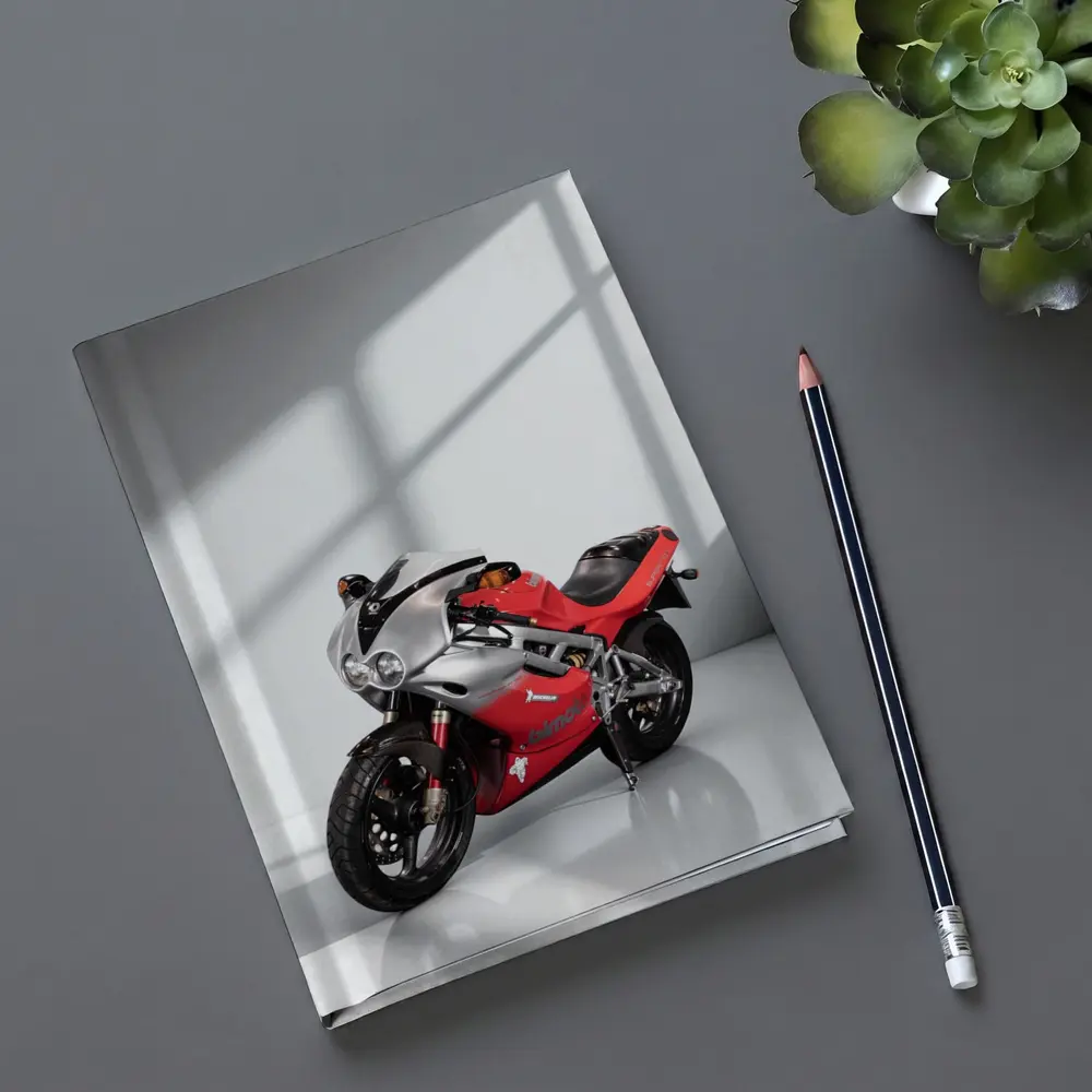 Bimota Sport Bike Red Silver Studio – Notebooks