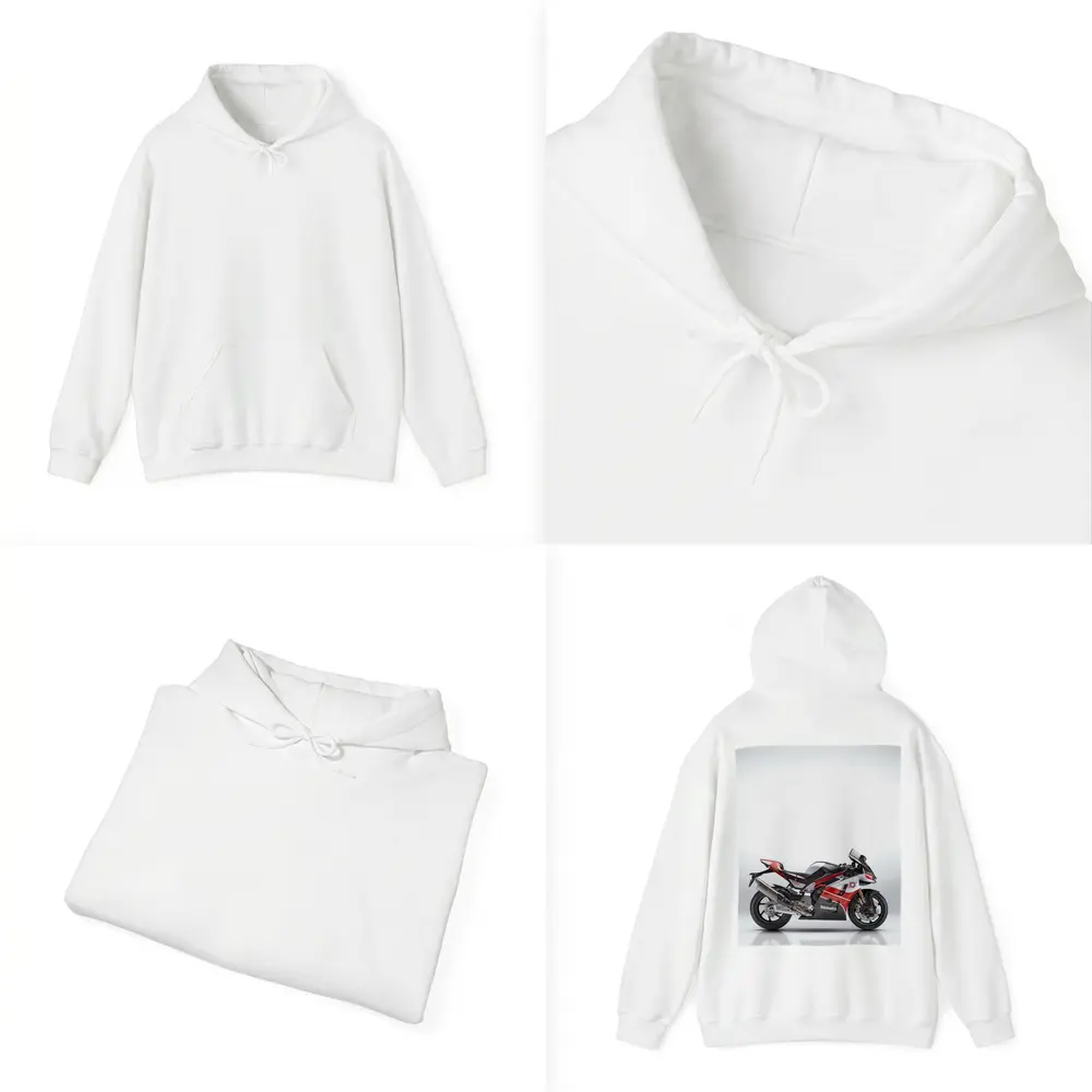 Bimota Superbike Red Silver Studio Shot – Hoodies