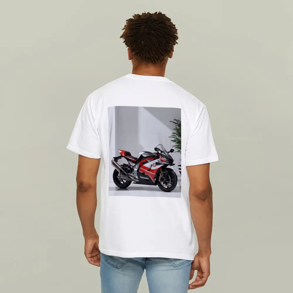 Bimota Superbike Red Black Minimalist Studio – T-Shirts