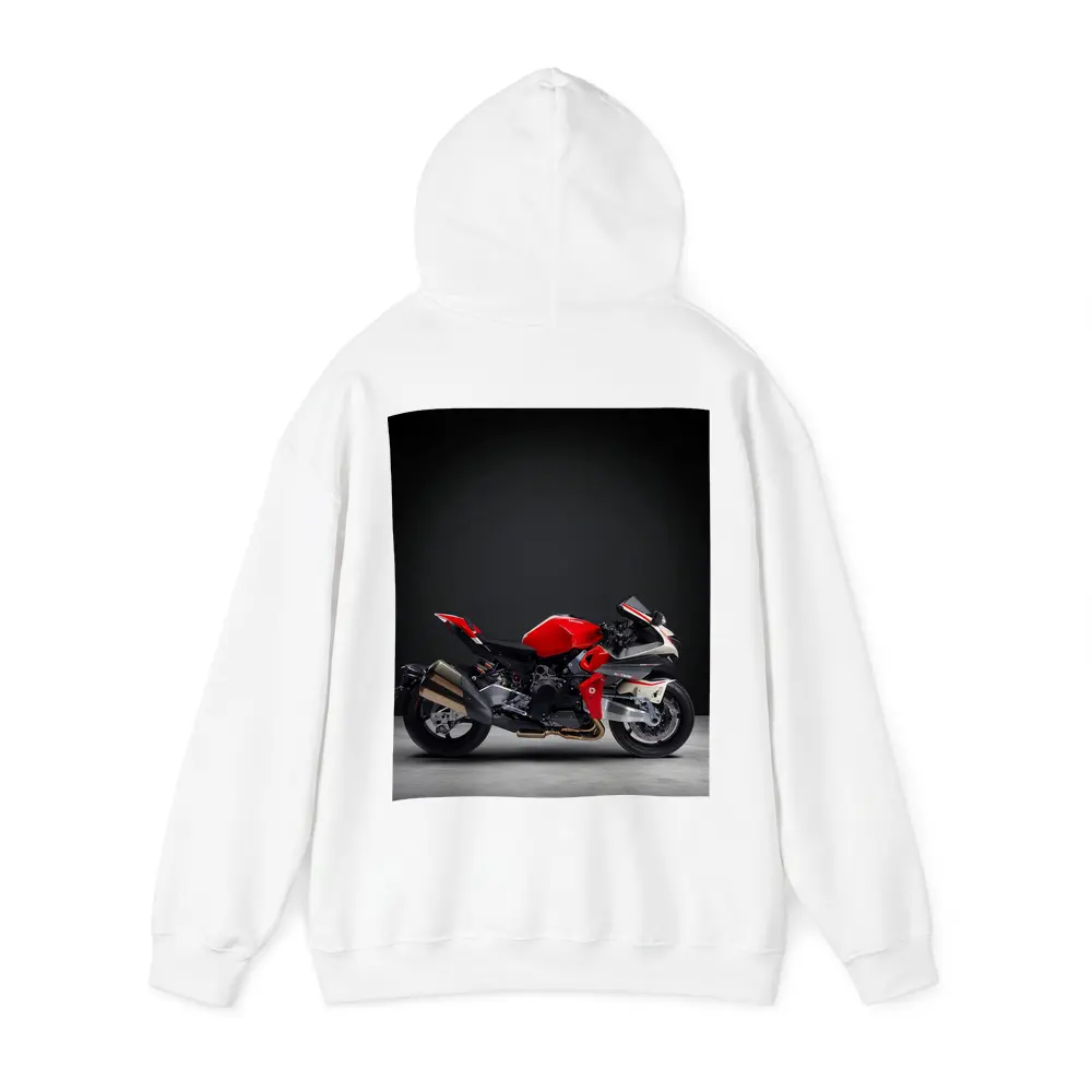 MV Agusta Sport Bike Red Dark Background – Hoodies