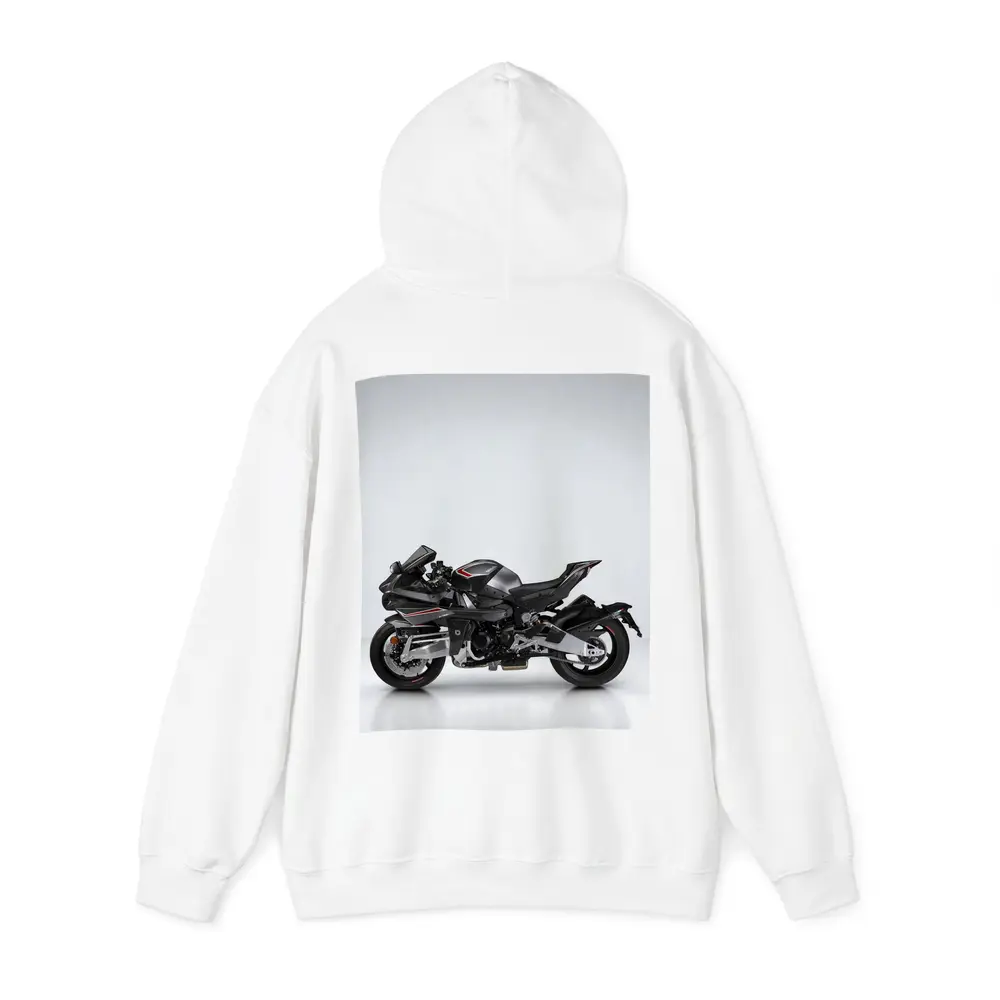 Kawasaki Ninja H2 Black Sport Bike – Hoodies
