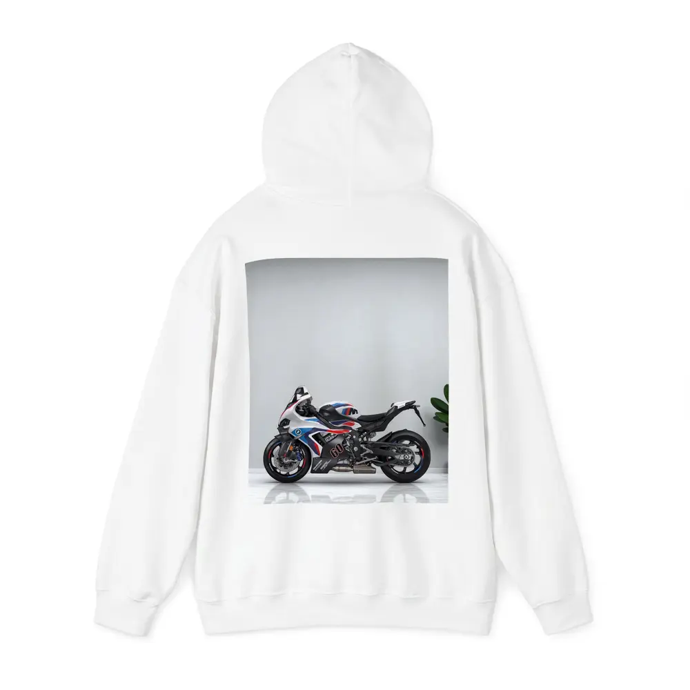 BMW M RR Sport Bike White Room – Hoodies