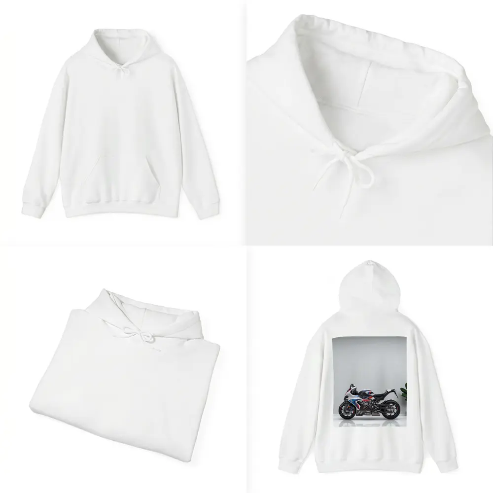 BMW M RR Sport Bike White Room – Hoodies