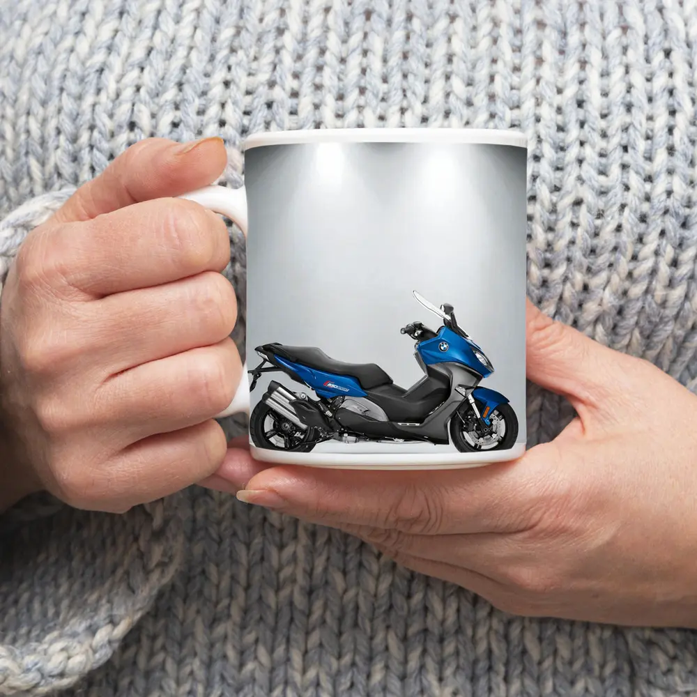 BMW Scooter Blue Studio Showroom Display – Mugs
