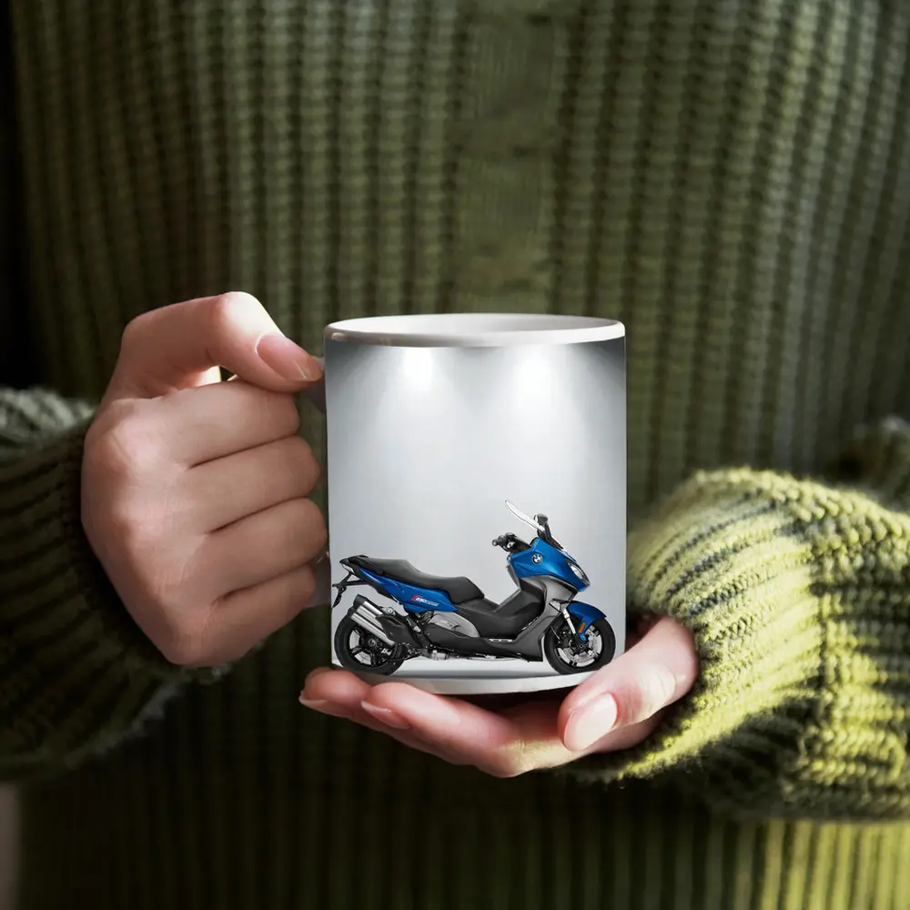 BMW Scooter Blue Studio Showroom Display – Mugs