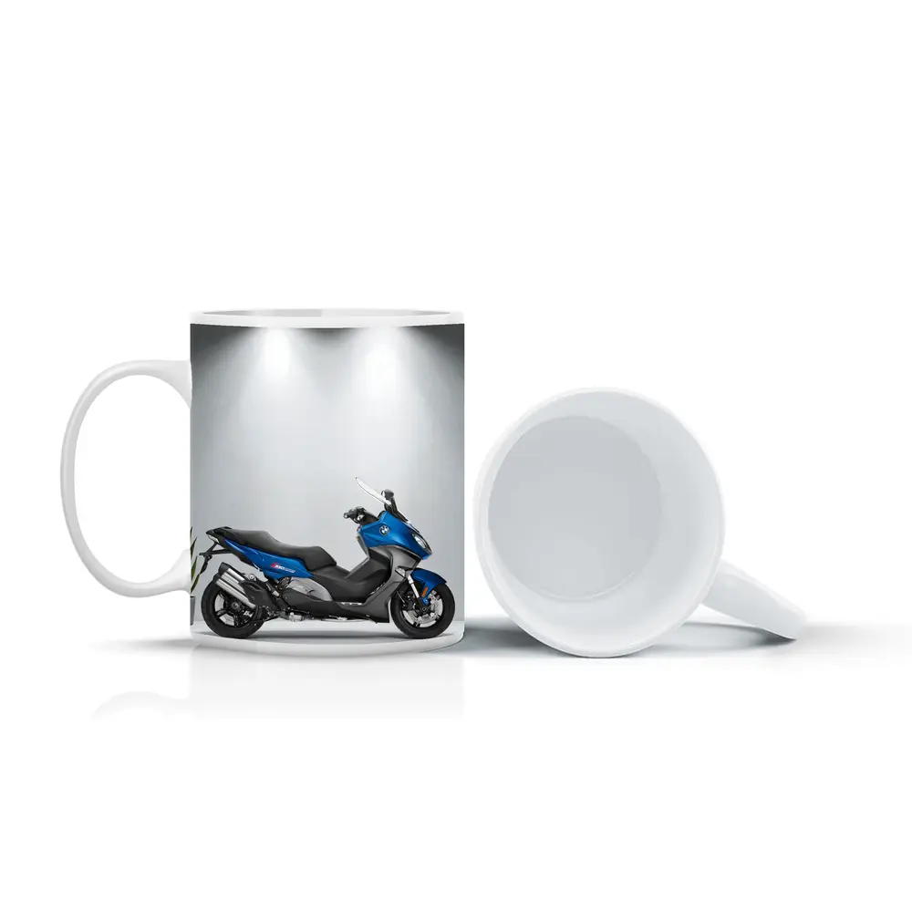 BMW Scooter Blue Studio Showroom Display – Mugs