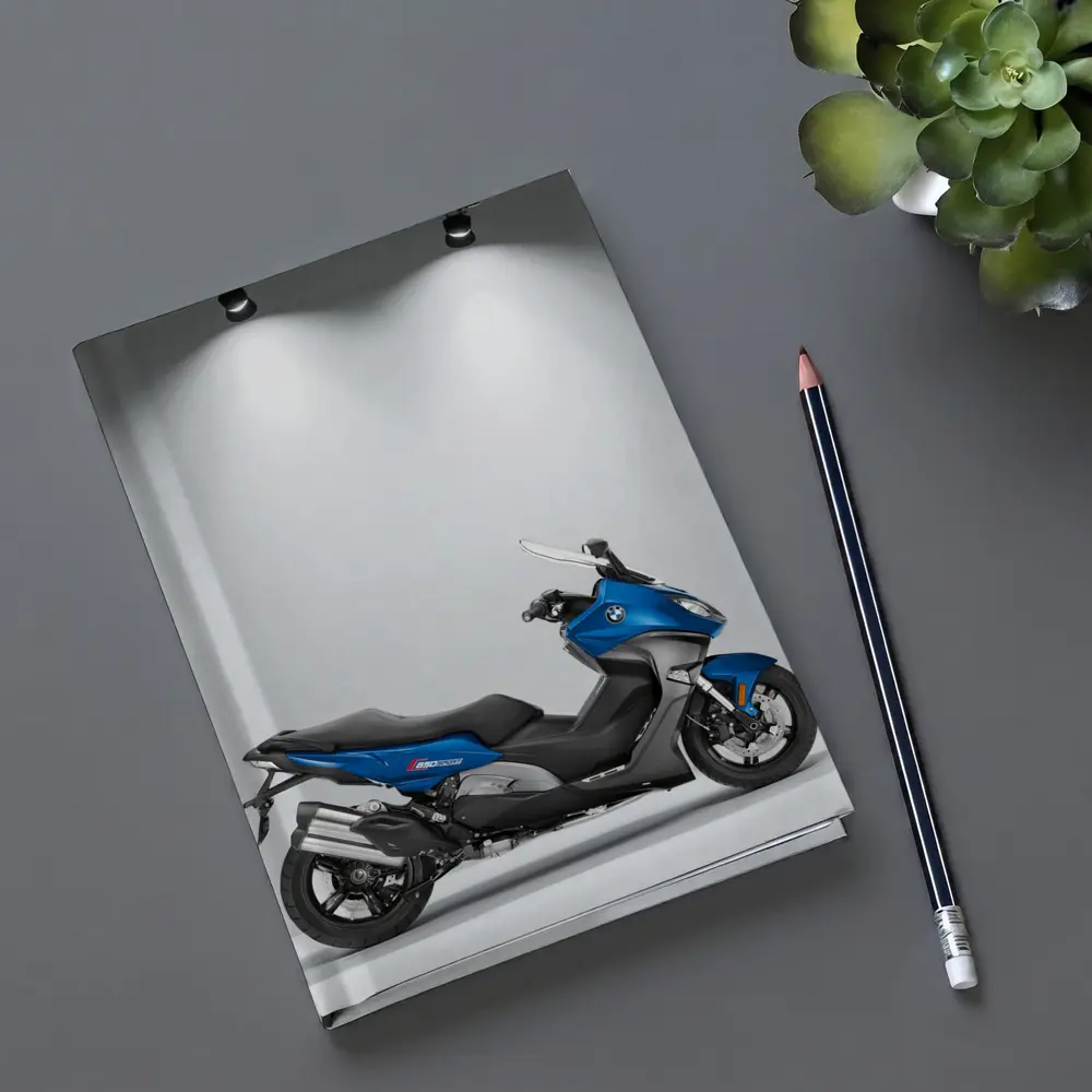 BMW Scooter Blue Studio Showroom Display – Notebooks