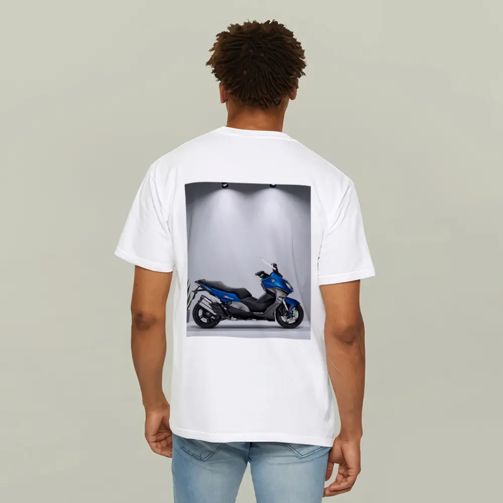 BMW Scooter Blue Studio Showroom Display – T-Shirts