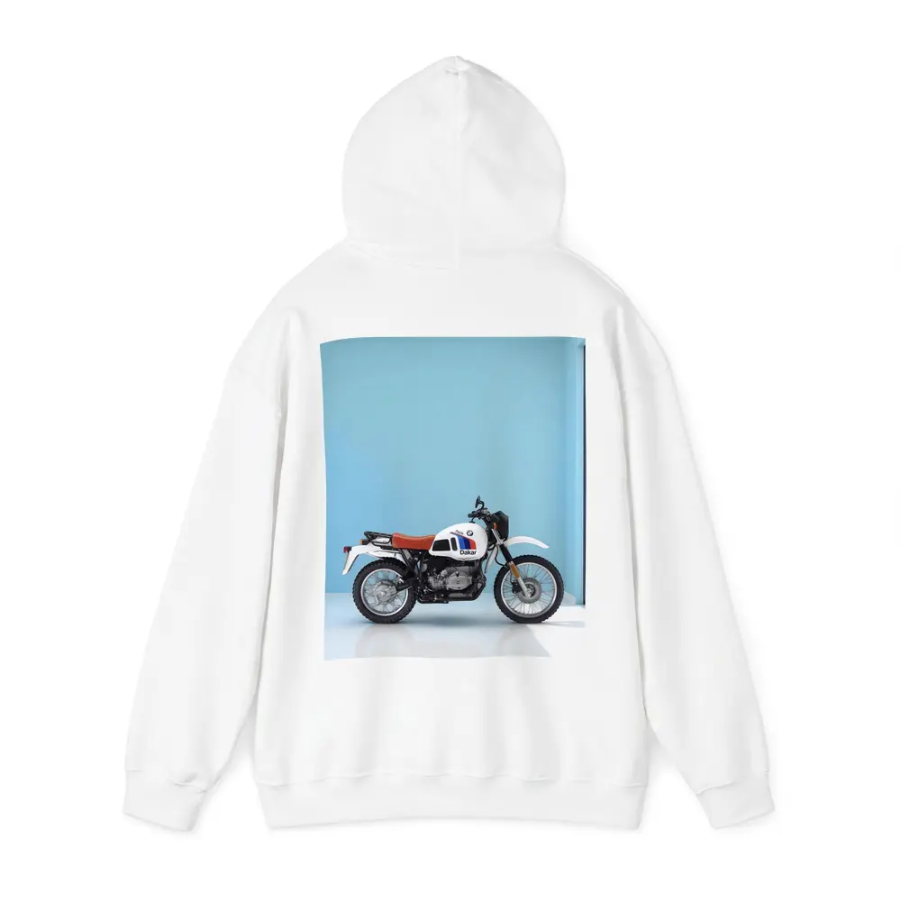 BMW Paris Dakar Motorcycle Blue Studio – Hoodies