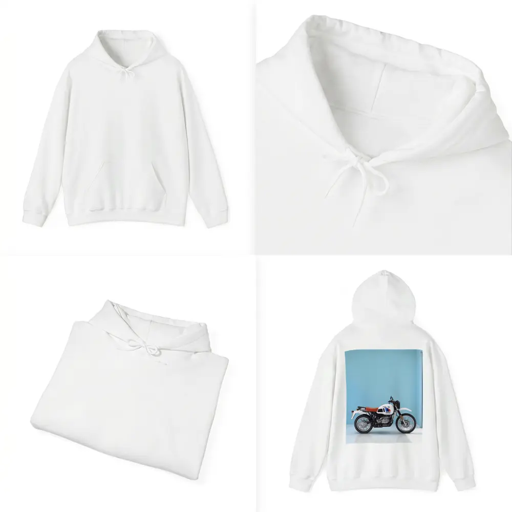BMW Paris Dakar Motorcycle Blue Studio – Hoodies