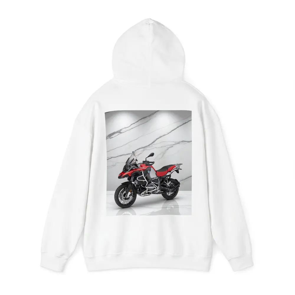 BMW R1250GS Adventure Motorcycle Marble Background – Hoodies