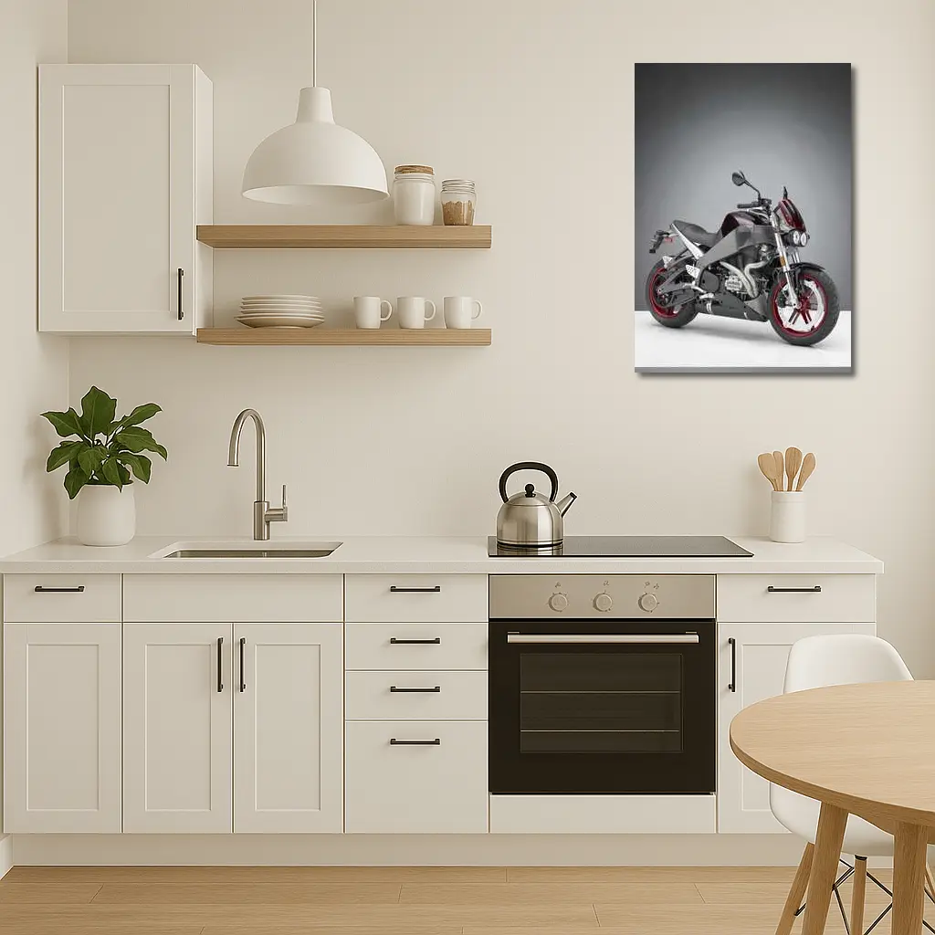 Buell Naked Streetfighter Motorcycle Gray Studio – Wall Art