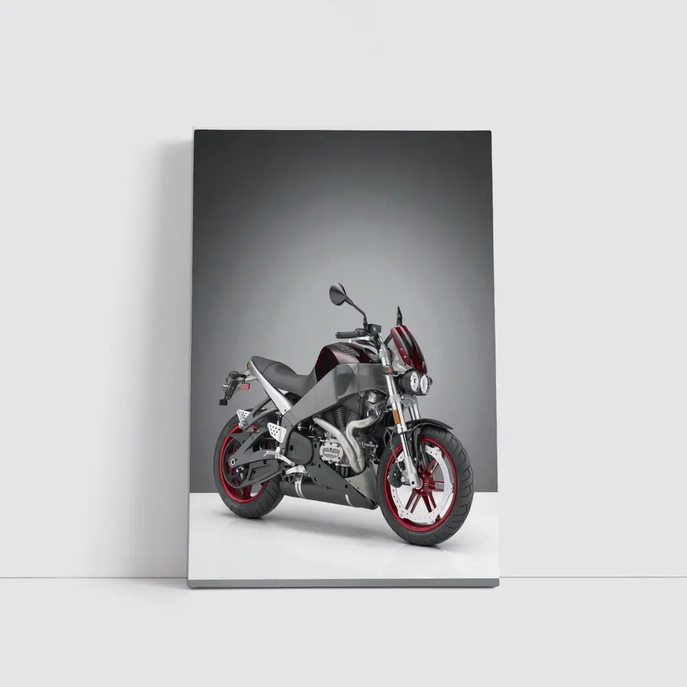 Buell Naked Streetfighter Motorcycle Gray Studio – Wall Art