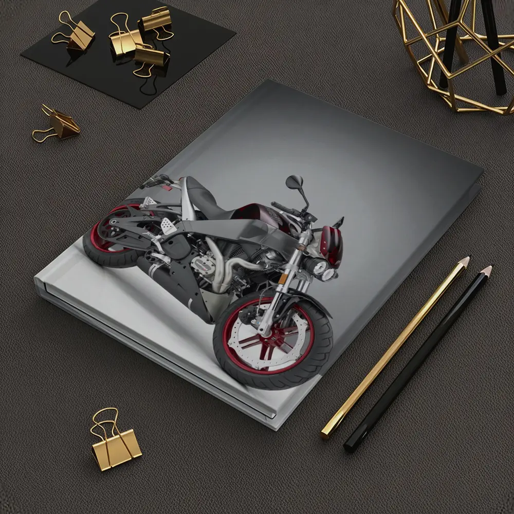 Buell Naked Streetfighter Motorcycle Gray Studio – Notebooks