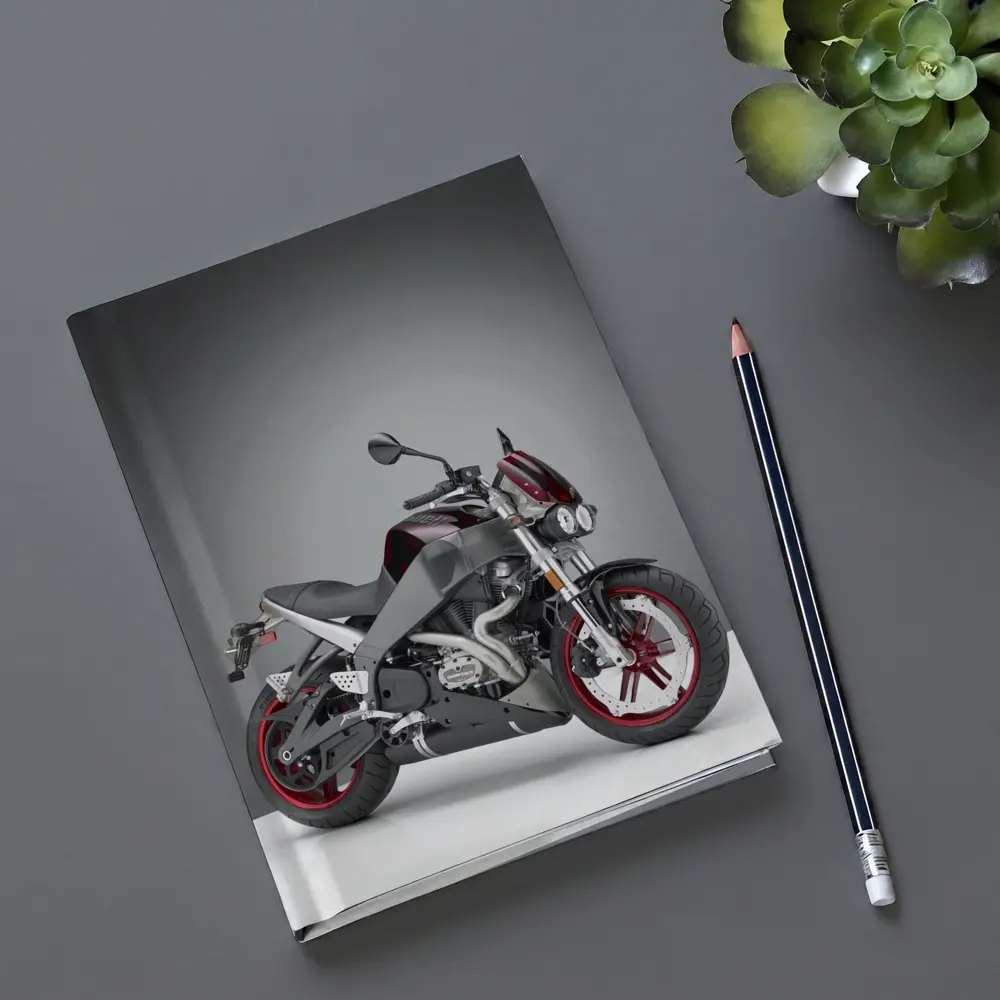 Buell Naked Streetfighter Motorcycle Gray Studio – Notebooks