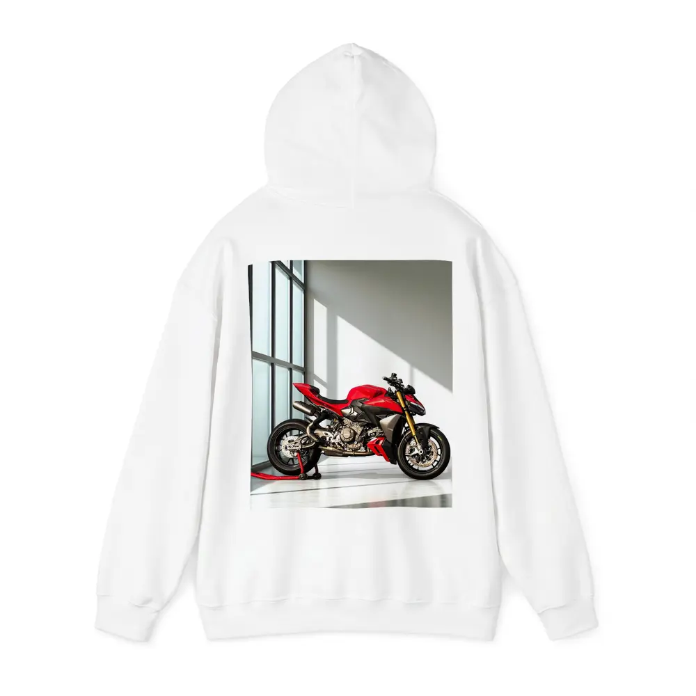 Ducati Streetfighter V4 Red Indoor Studio – Hoodies