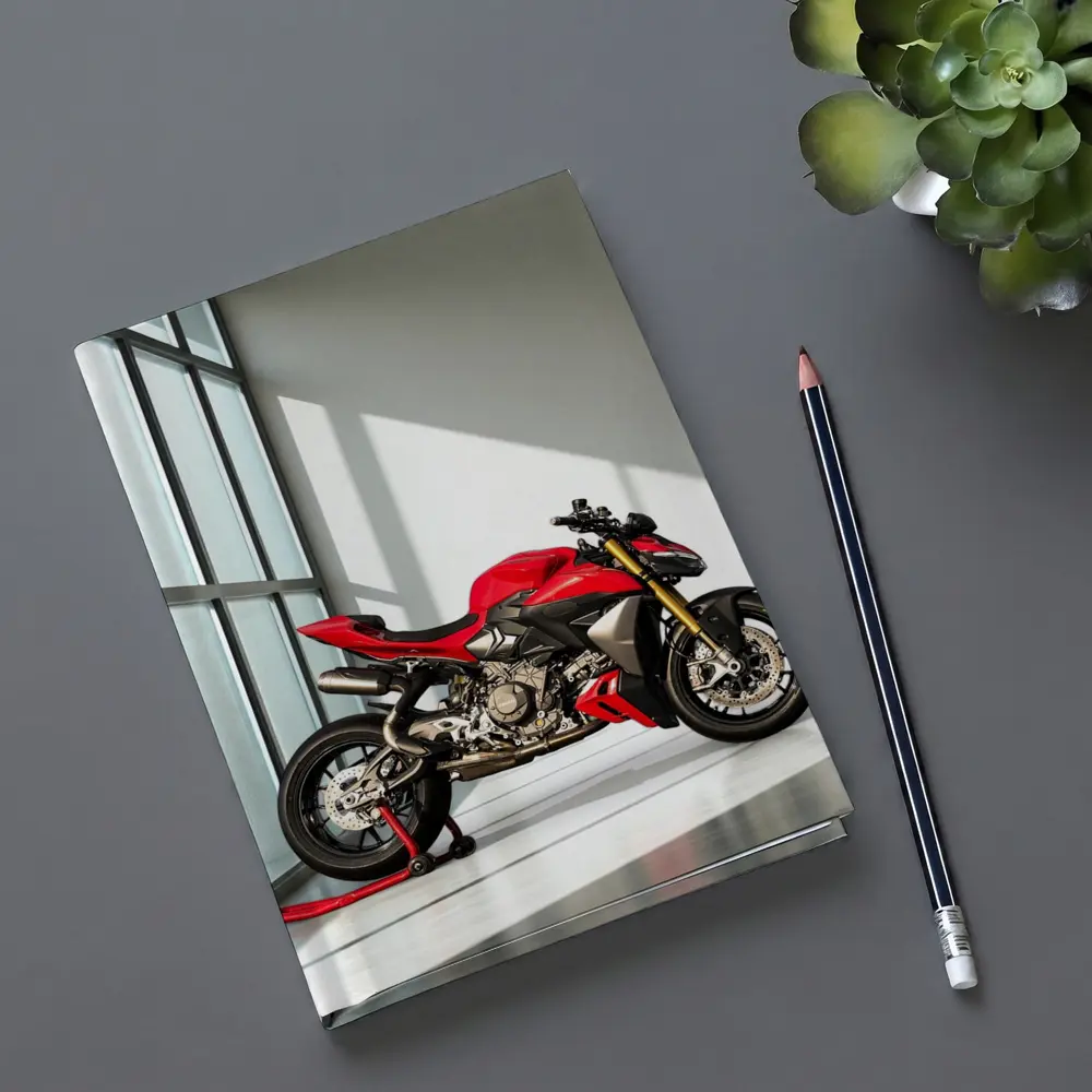 Ducati Streetfighter V4 Red Indoor Studio – Notebooks