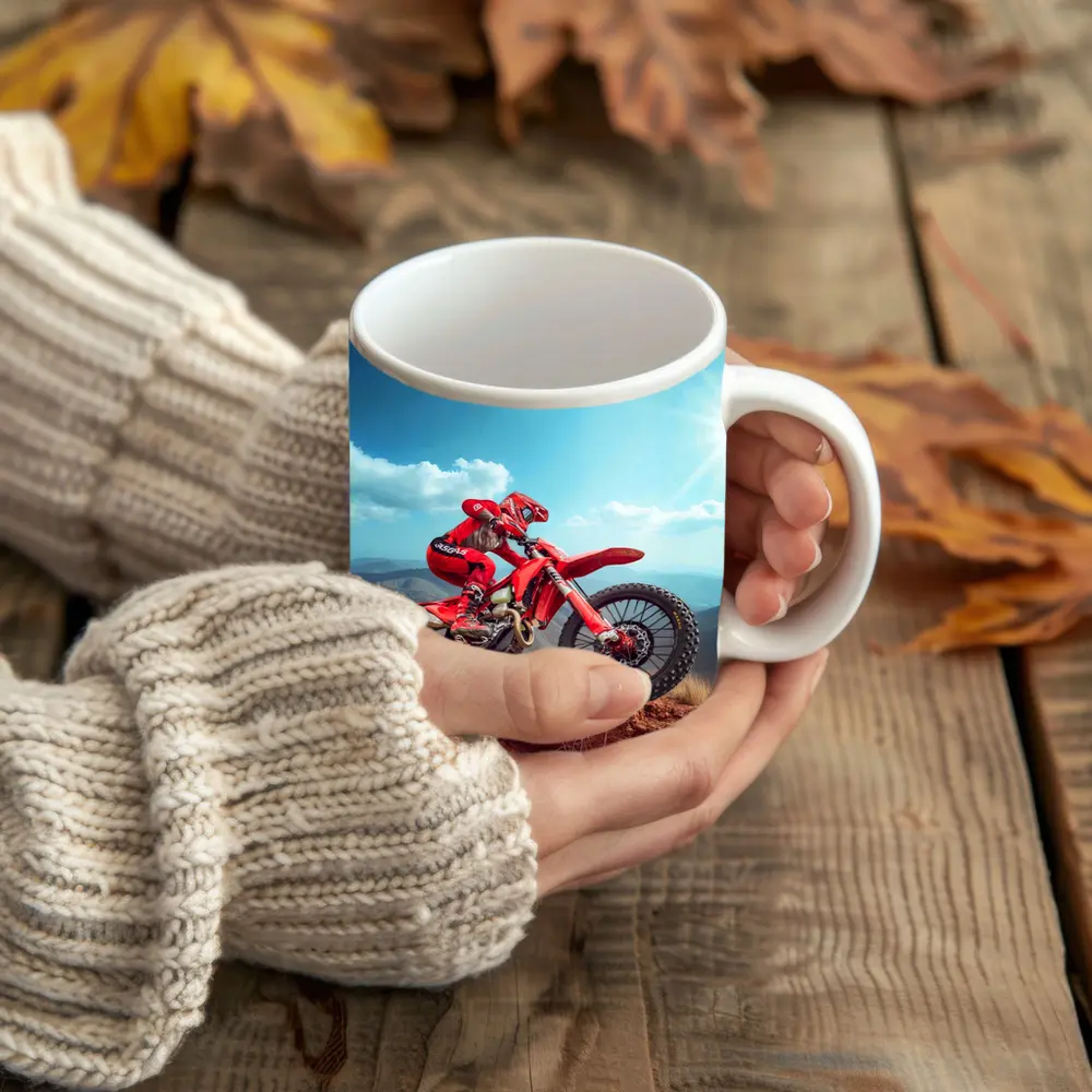 GASGAS Rider Jumping Red Desert Hills – Mugs
