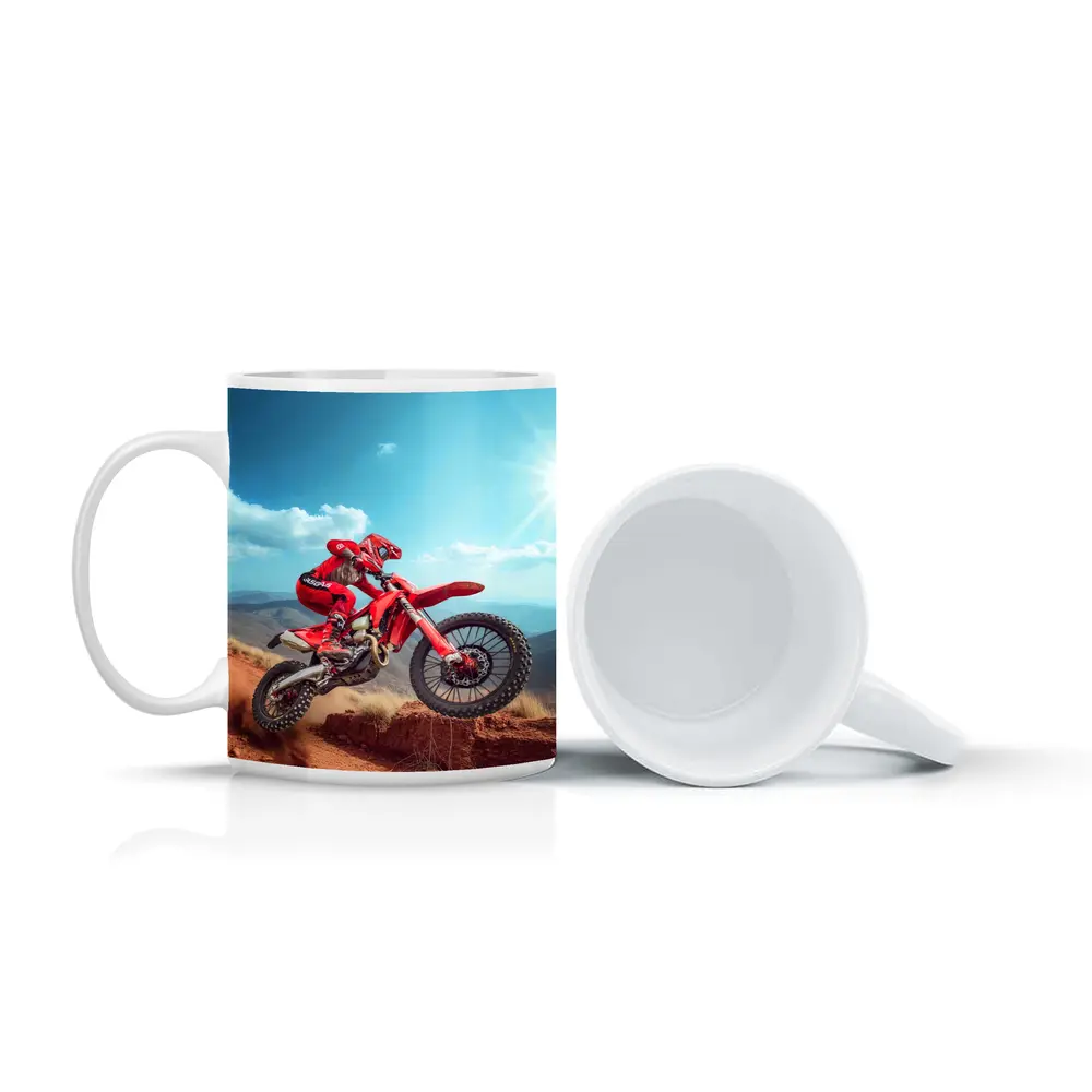 GASGAS Rider Jumping Red Desert Hills – Mugs