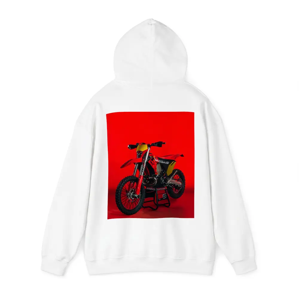 GASGAS Dirt Bike Red Studio Background – Hoodies