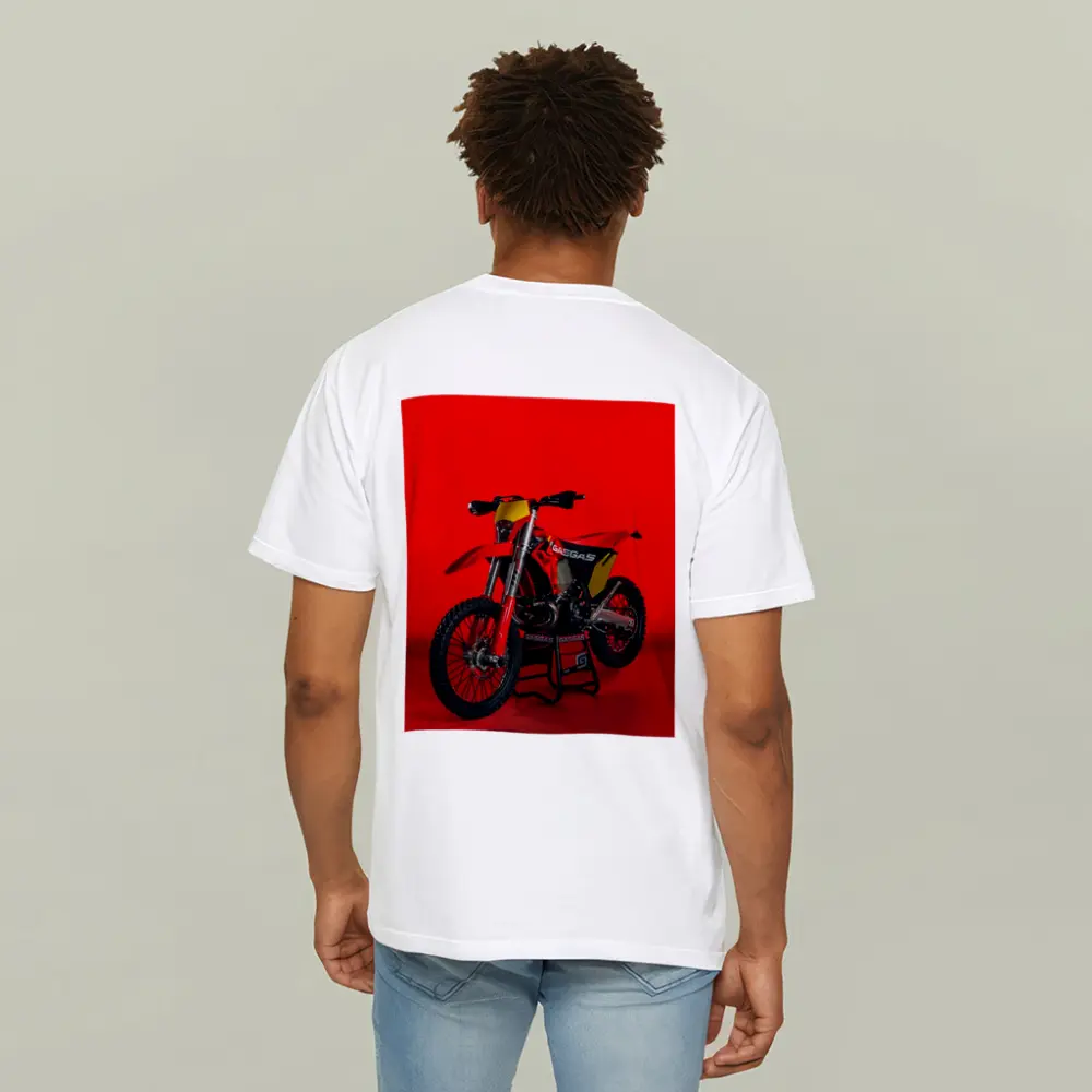 GASGAS Dirt Bike Red Studio Background – T-Shirts