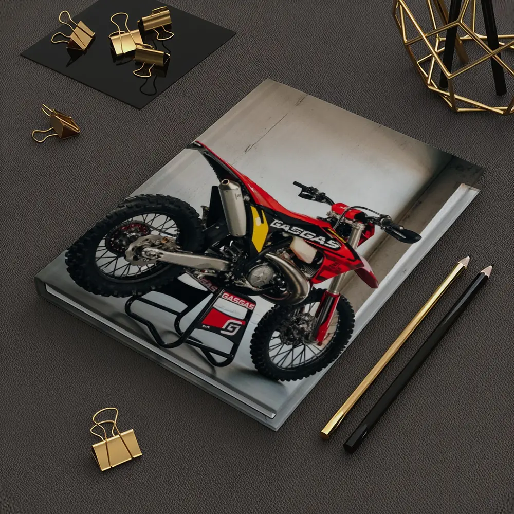GASGAS Dirt Bike Red Motocross Garage – Notebooks