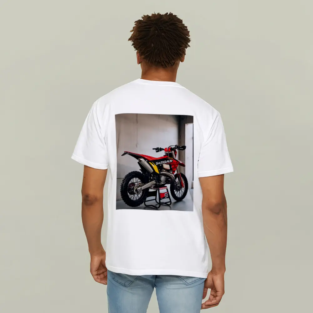 GASGAS Dirt Bike Red Motocross Garage – T-Shirts
