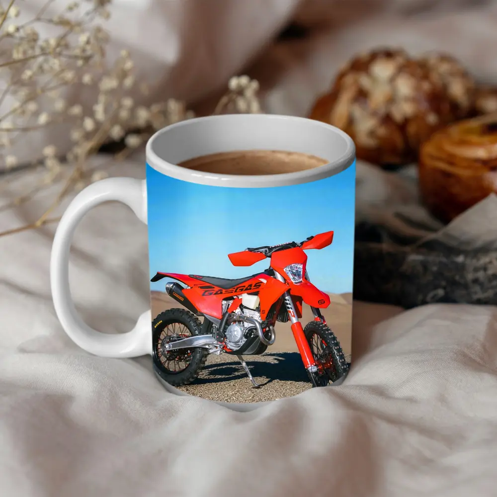 GASGAS Dirt Bike Desert Sandy Terrain – Mugs