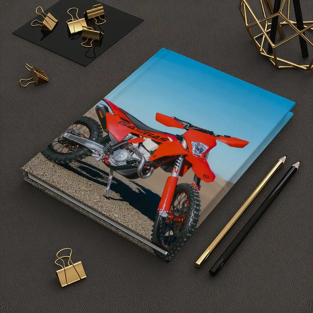 GASGAS Dirt Bike Desert Sandy Terrain – Notebooks