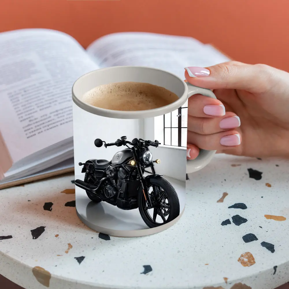 Harley Davidson Nightster Black Motorcycle Studio – Mugs