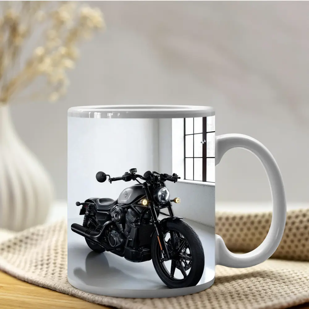 Harley Davidson Nightster Black Motorcycle Studio – Mugs
