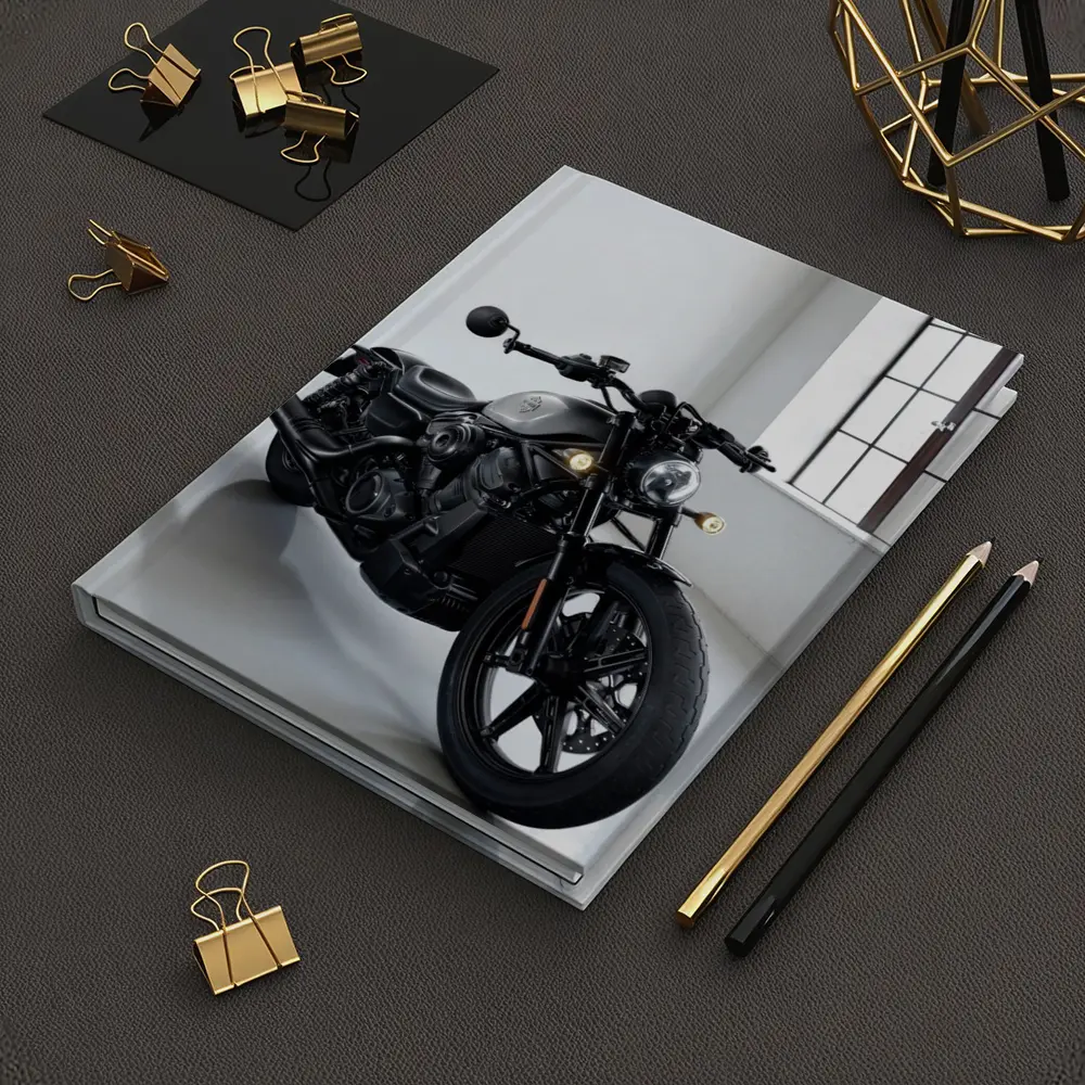 Harley Davidson Nightster Black Motorcycle Studio – Notebooks