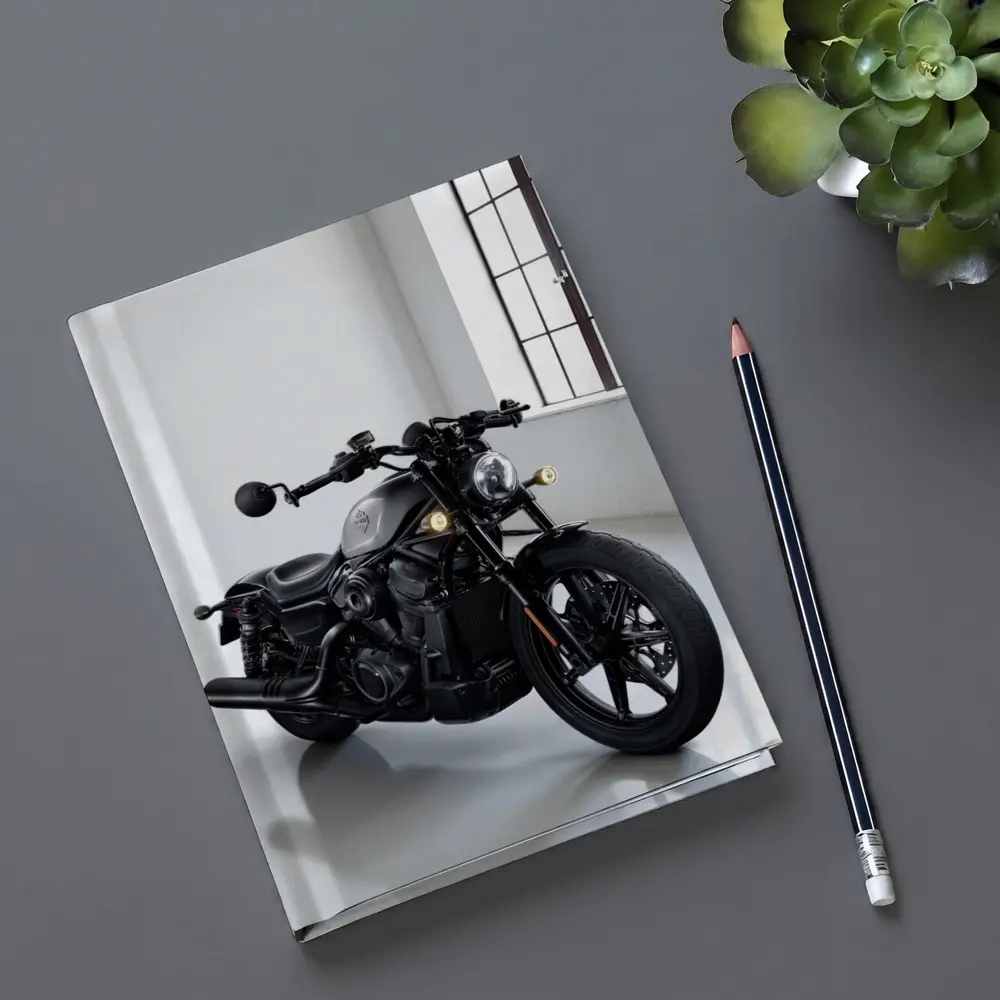 Harley Davidson Nightster Black Motorcycle Studio – Notebooks