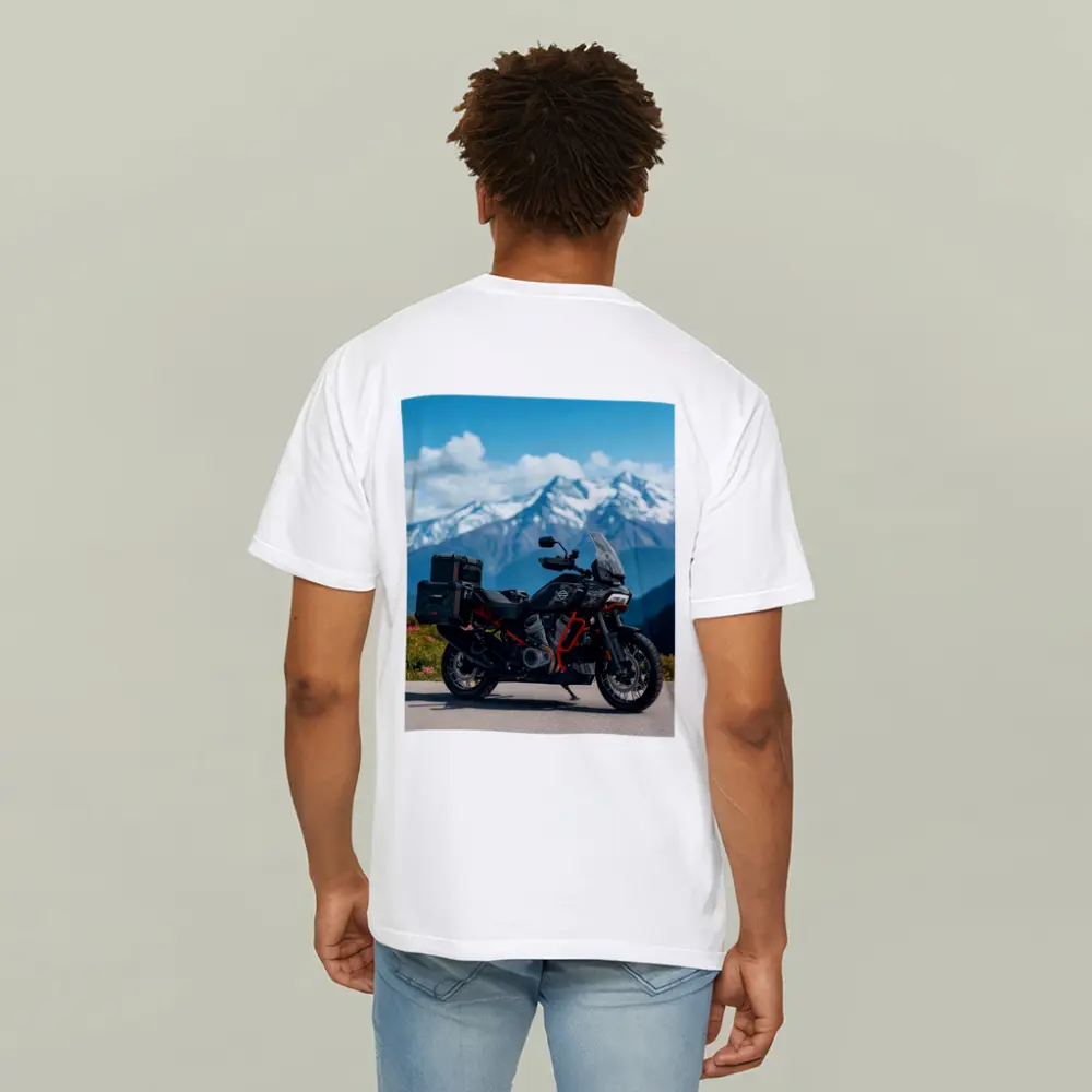 Harley Davidson Adventure Bike Mountain Pass – T-Shirts