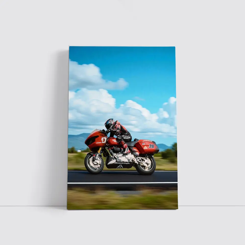 Harley Davidson Road Glide Racing Open Road – Wall Art
