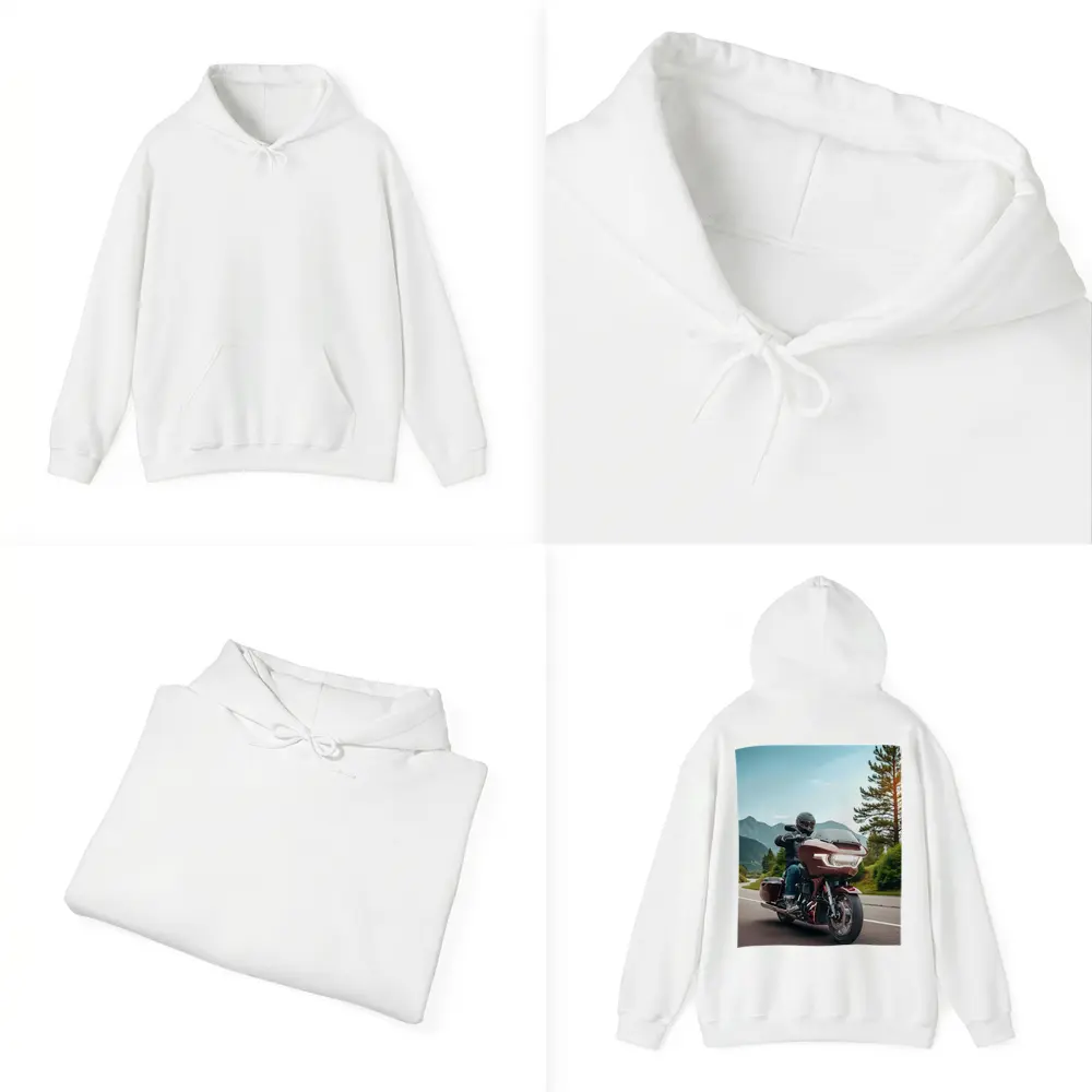 Harley Davidson Touring Motorcycle Mountain Road Ride – Hoodies