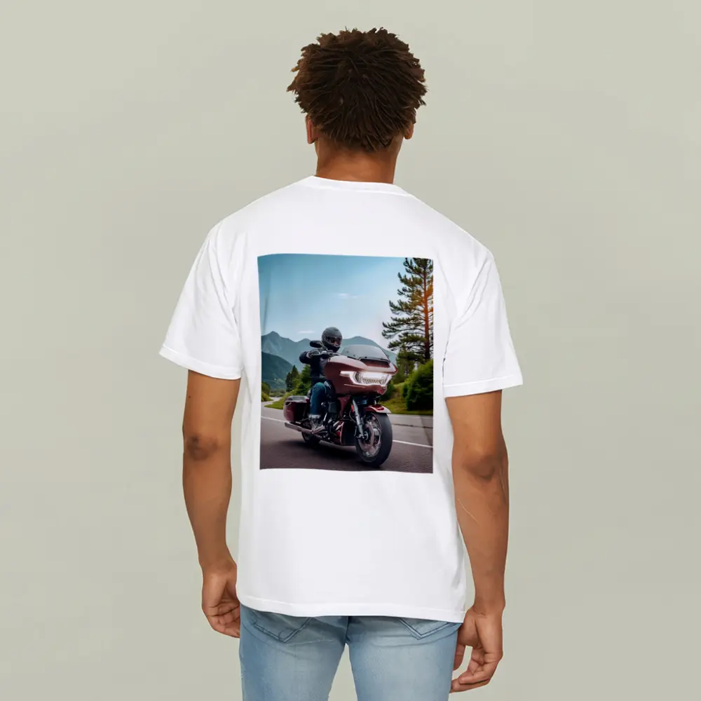 Harley Davidson Touring Motorcycle Mountain Road Ride – T-Shirts