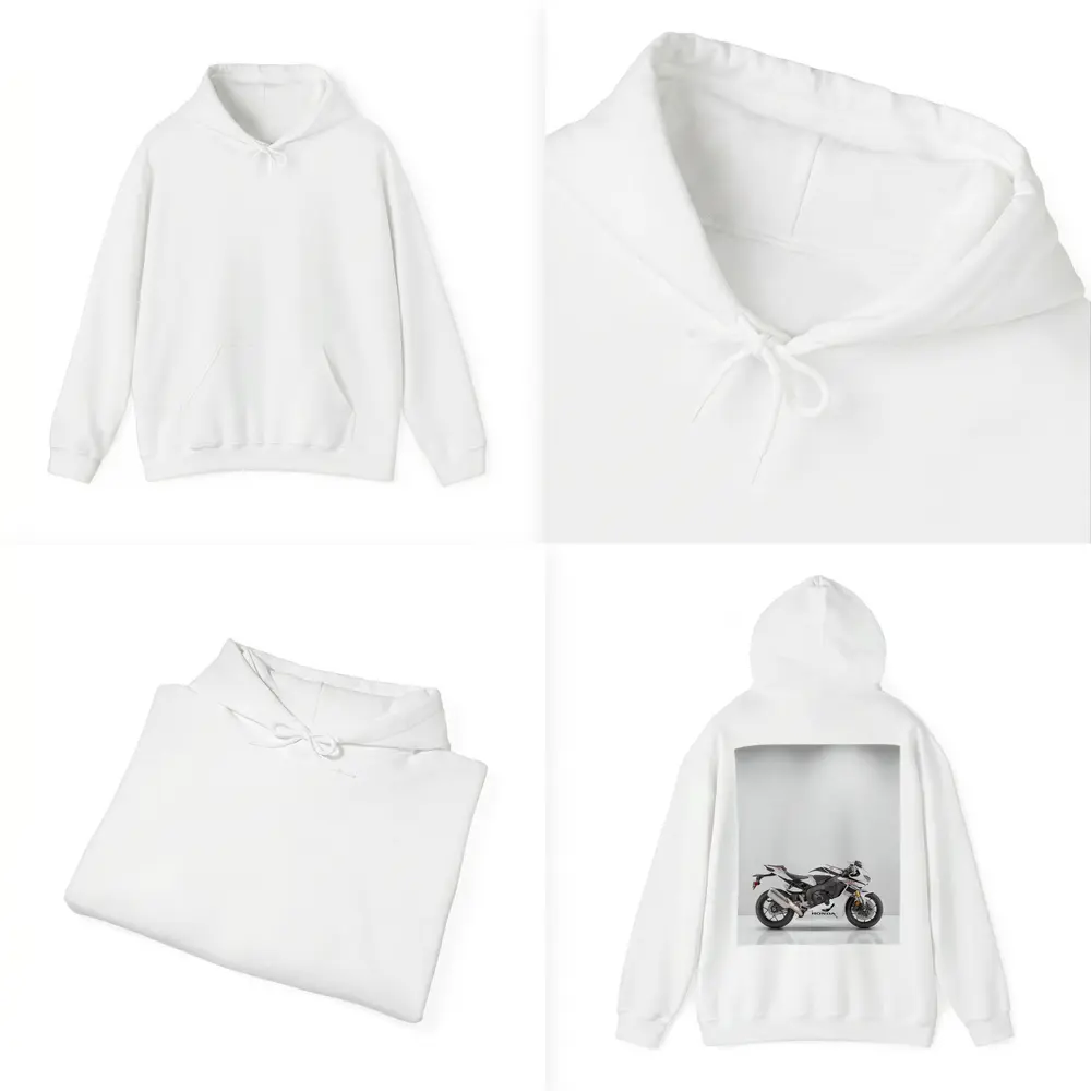 Honda CBR Sport Bike White Studio – Hoodies