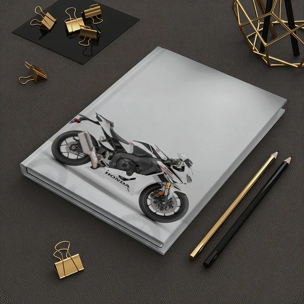 Honda CBR Sport Bike White Studio – Notebooks