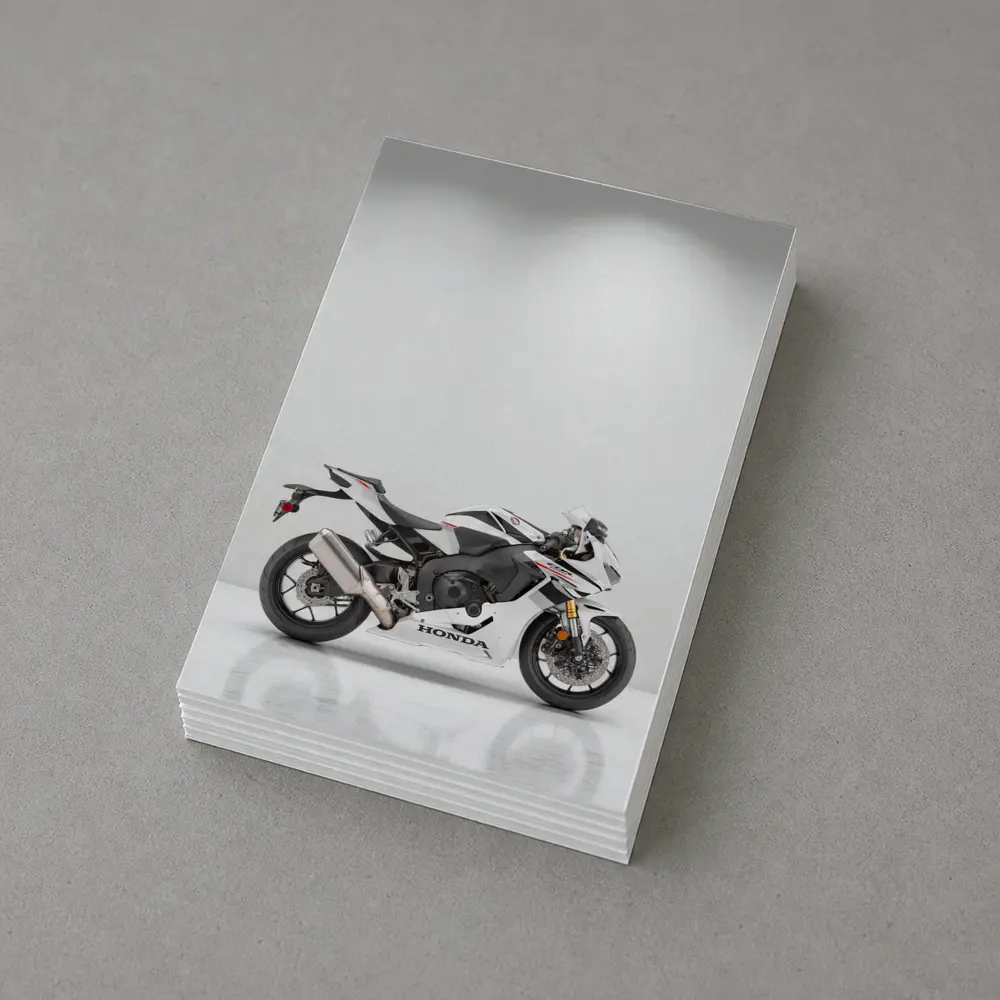 Honda CBR Sport Bike White Studio – Postcards