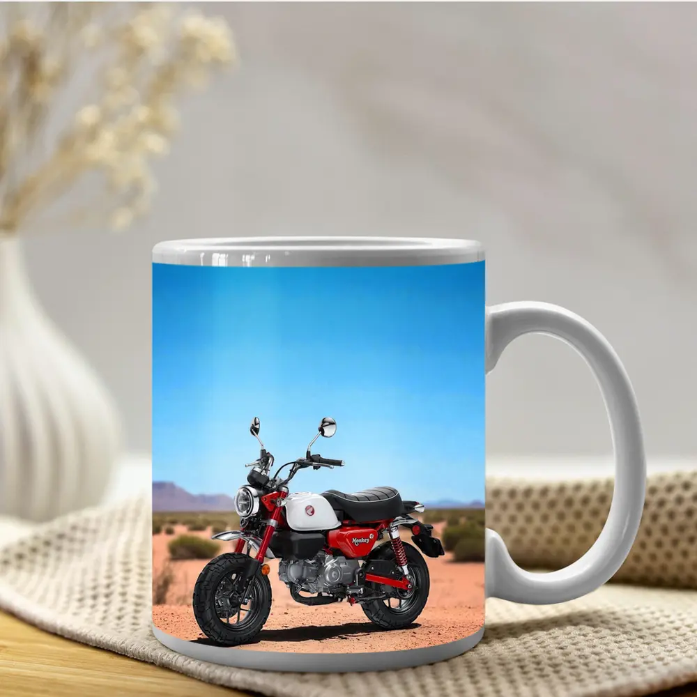 Honda Monkey Bike Desert Landscape – Mugs
