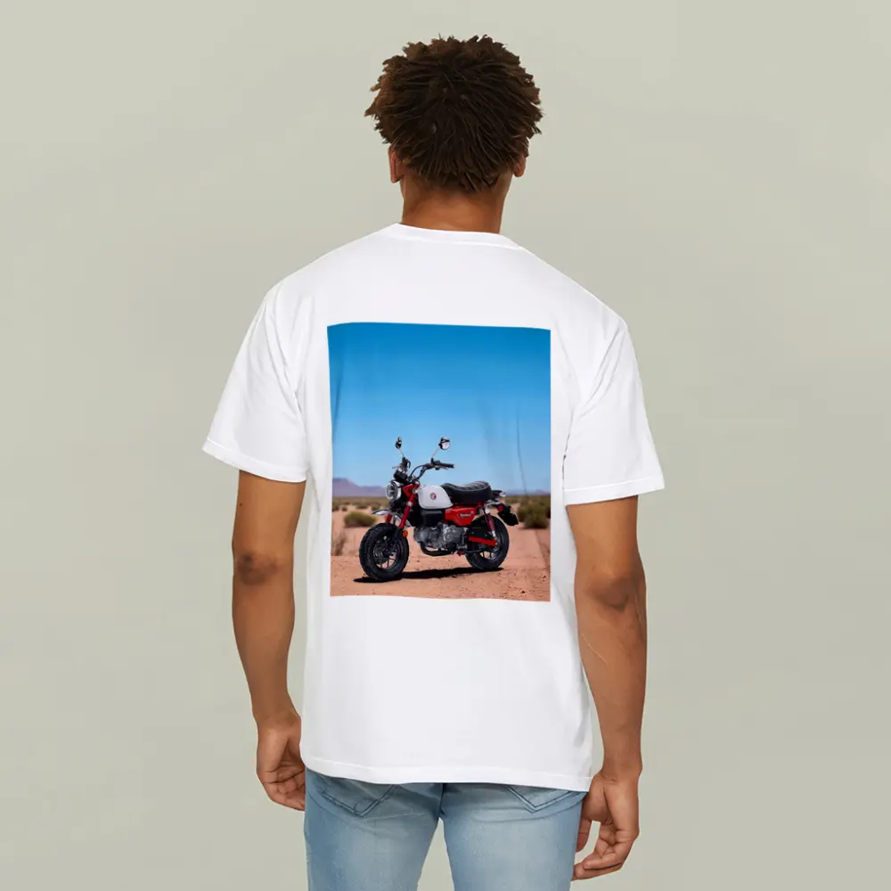 Honda Monkey Bike Desert Landscape – T-Shirts