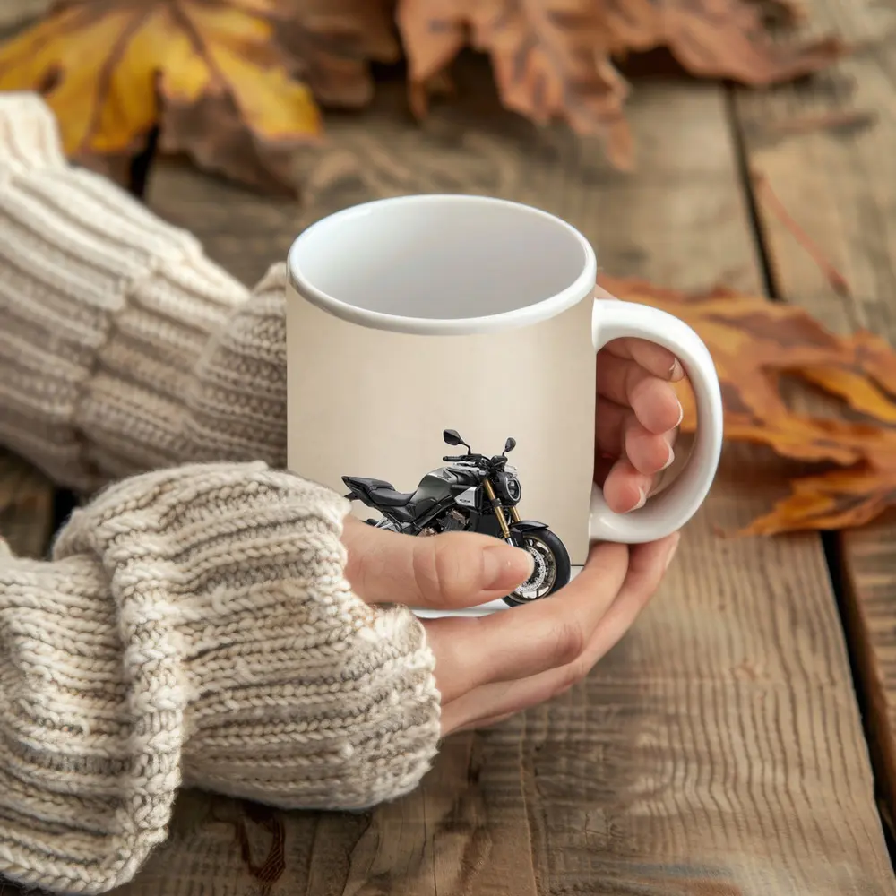 Honda CB650R Naked Bike Beige Studio – Mugs