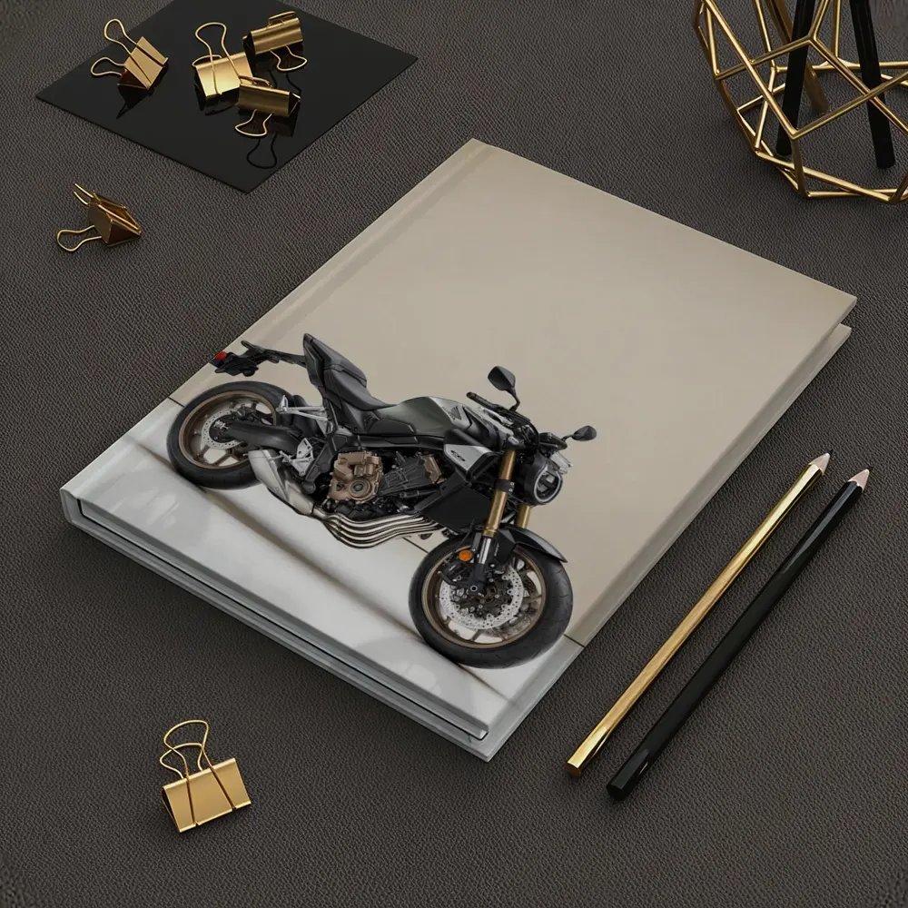 Honda CB650R Naked Bike Beige Studio – Notebooks