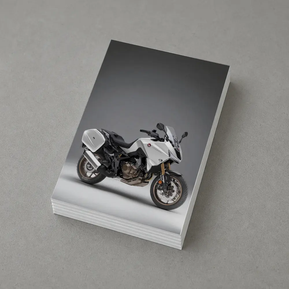Honda NT1100 White Adventure Touring Motorcycle – Postcards